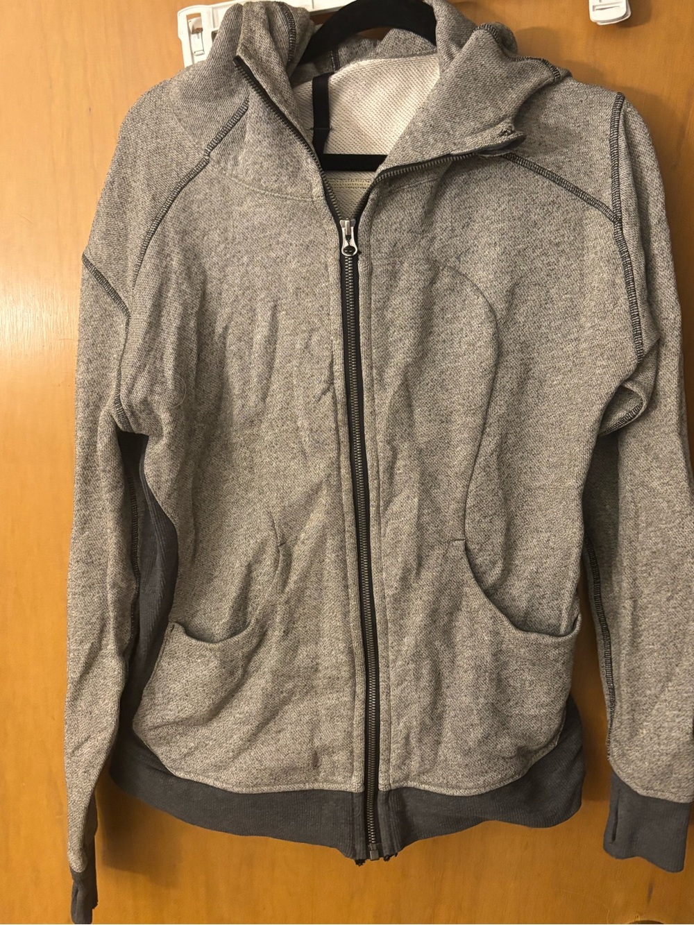 Lululemon womens-Gray Zip-Up Hoody